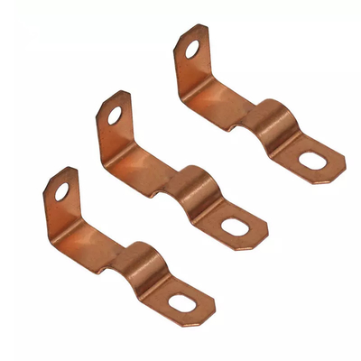 Barre omnibus de cuivre plate nickelée flexible Jumper Powder Coated