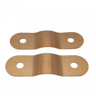 Barre omnibus de cuivre plate nickelée flexible Jumper Powder Coated