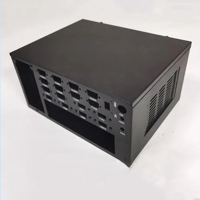 Boîte de distribution de clôtures de tôle d'acier inoxydable profondément dessinée