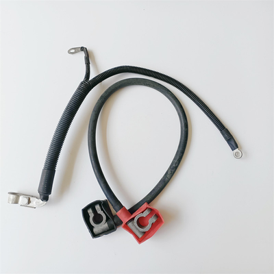 Câble de cuivre de démarreur de batterie, câbles de propulseur de batterie avec des terminaux/couvertures terminales